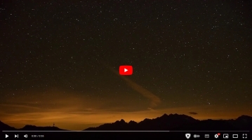 Zeitrafferaufnahme 2. Nachthälfte